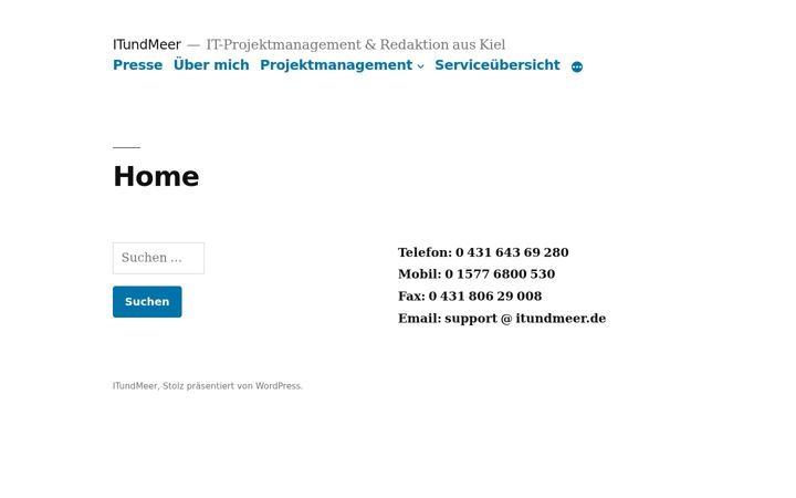 Screenshot of itundmeer.de