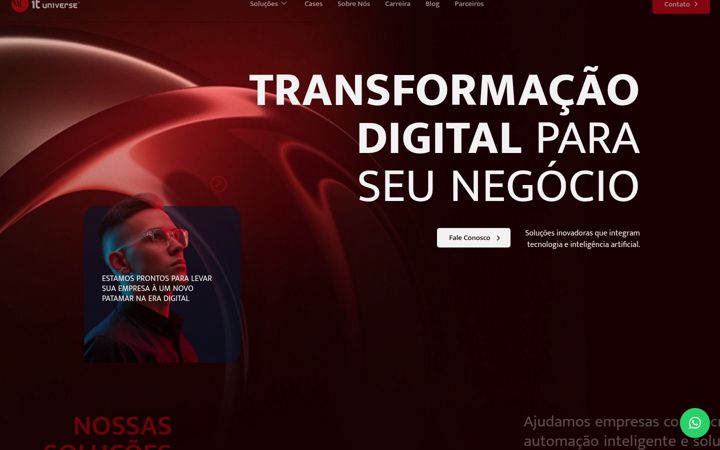 Screenshot of ituniverse.com.br