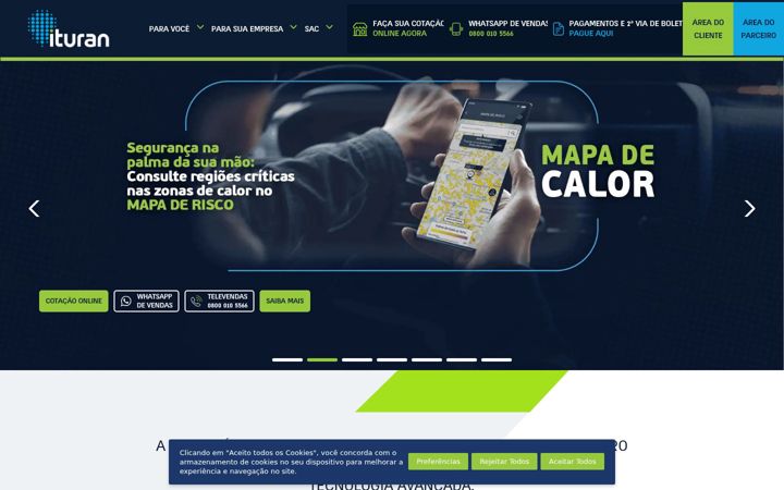 Ekrānuzņēmums no ituran.com.br