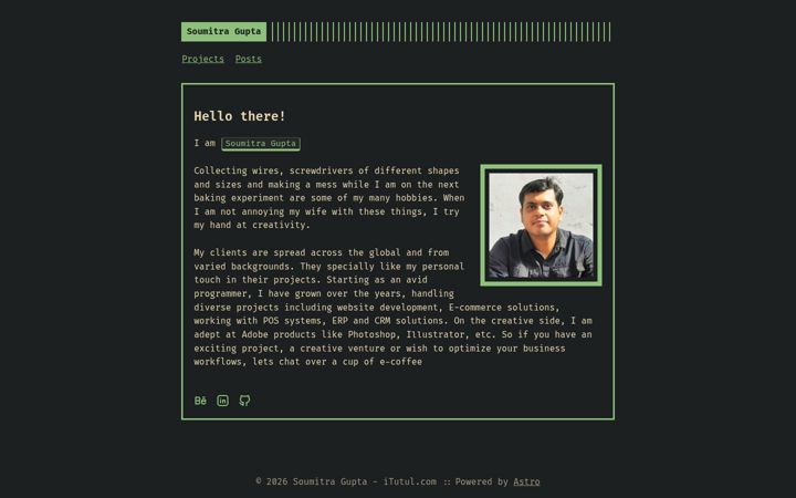 Screenshot of itutul.com