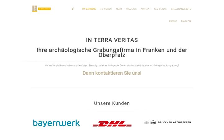 Screenshot of itv-grabungen.de