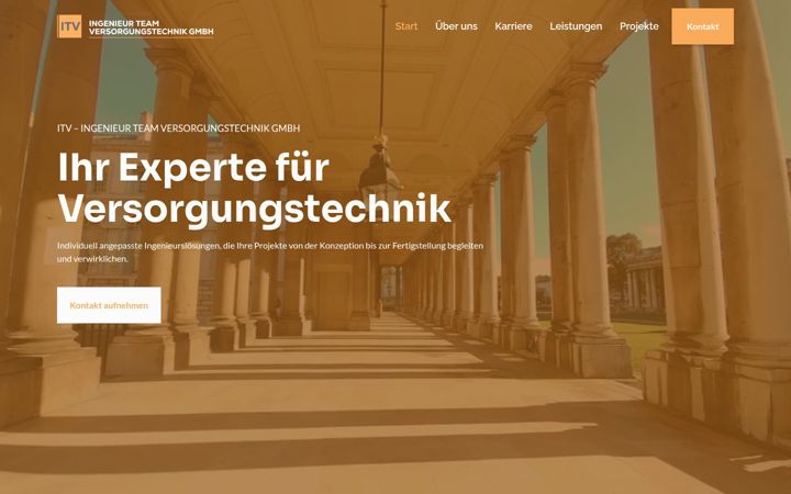 Screenshot of itv-team.de