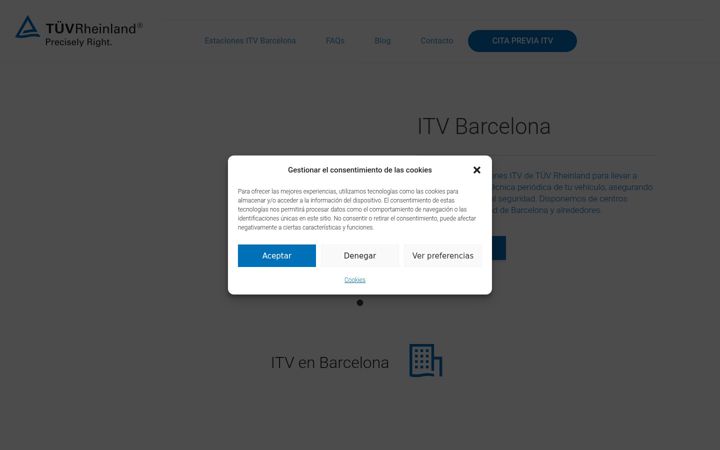 Screenshot of itv.barcelona