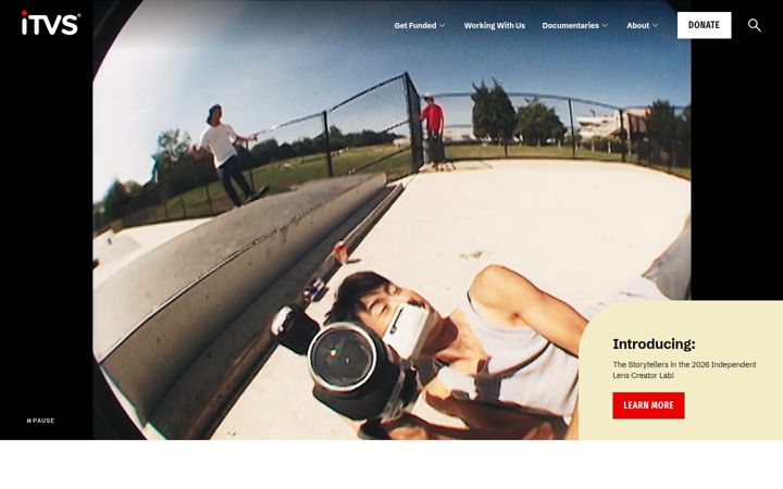 Screenshot ta' itvs.org