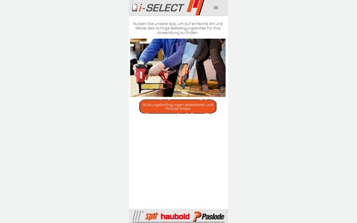 Screenshot of itw-i-select.com