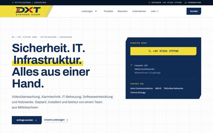 Screenshot of itw-oehme.de