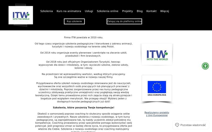 Posnetek zaslona itw.com.pl