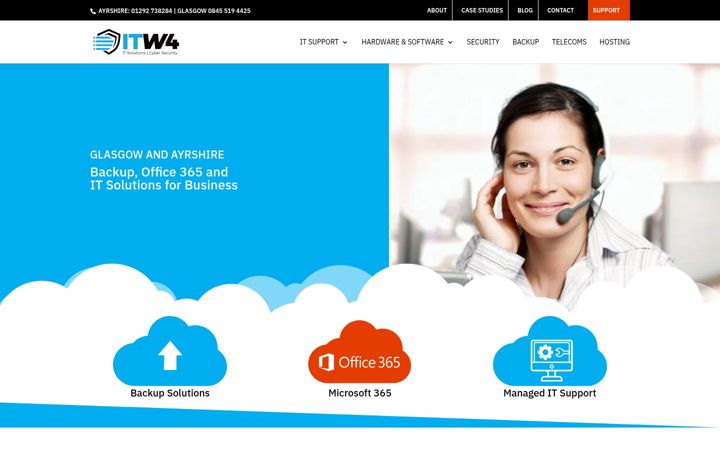Screenshot of itw4.co.uk