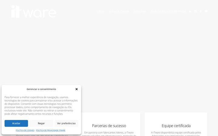 Screenshot of itware.com.br