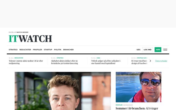 Zrzut ekranu itwatch.dk