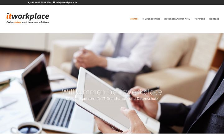 Screenshot of itworkplace.de