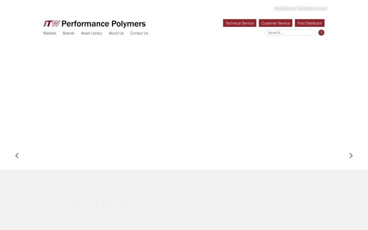 Screenshot of itwperformancepolymers.com