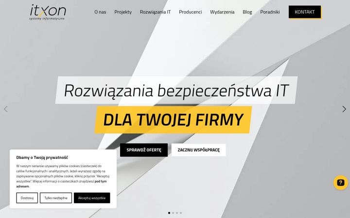 Posnetek zaslona itxon.pl