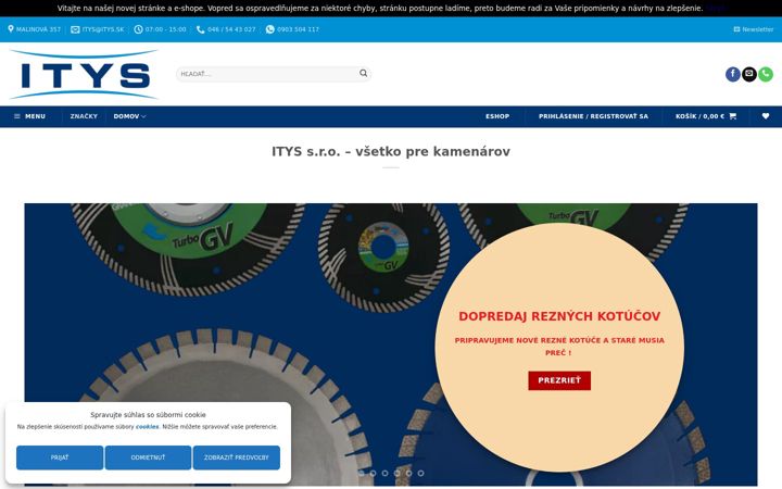 Screenshot di itys.cz