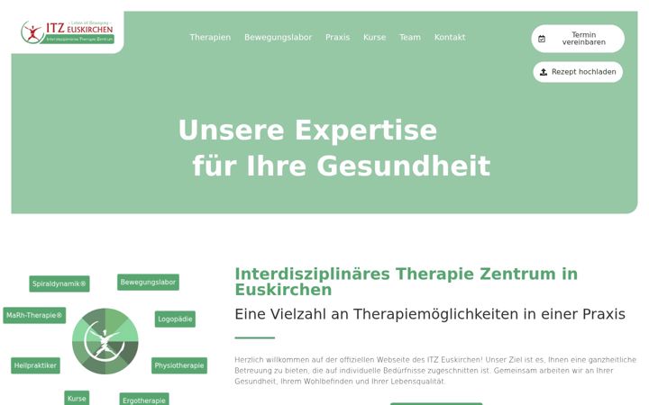 Screenshot of itz-euskirchen.de