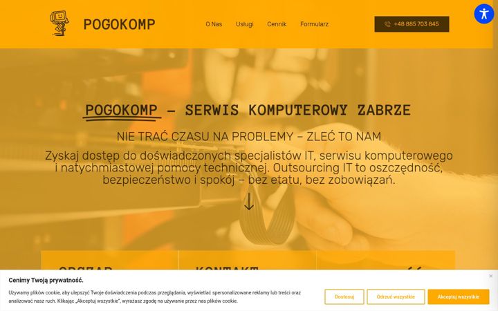 Posnetek zaslona itzabrze.pl