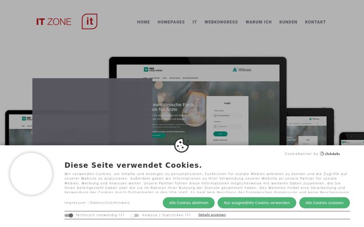 Screenshot of itzone.at
