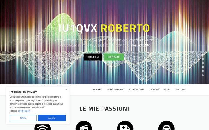 Screenshot of iu1qvx.it