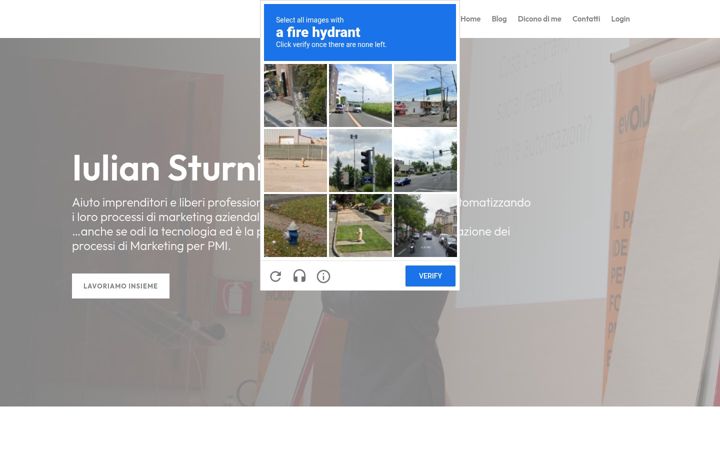 Screenshot of iuliansturniolo.it