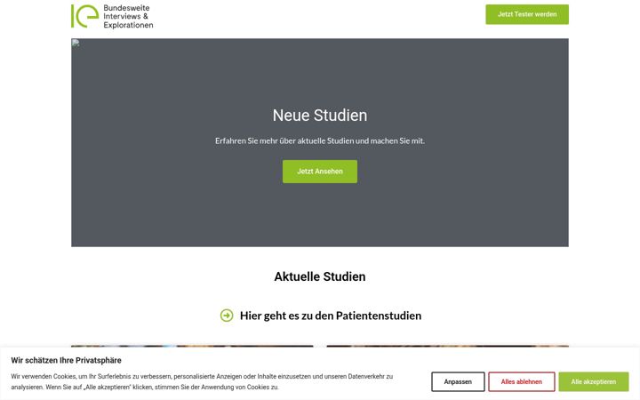 Screenshot of iunderesearch-news.de