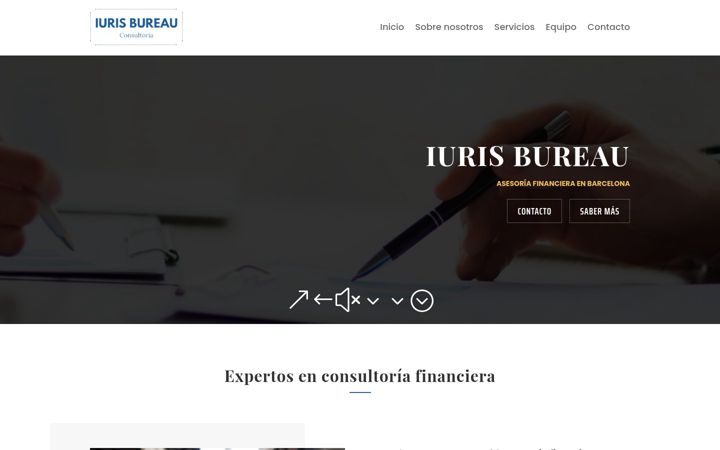 Screenshot of iurisbureau.es