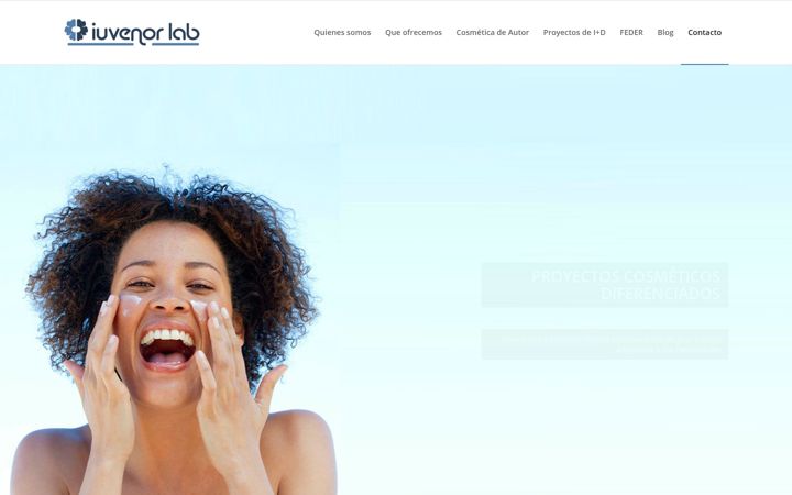 Screenshot of iuvenor.es
