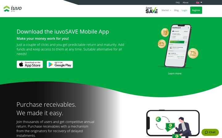Screenshot of iuvo-group.com