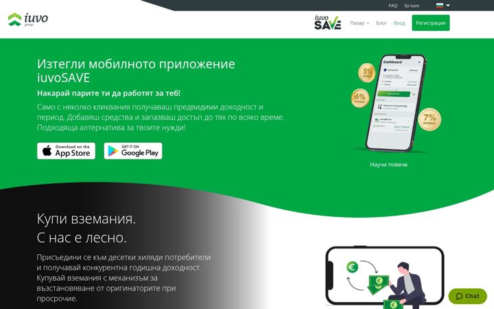 Screenshot of iuvo-group.eu