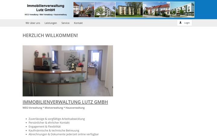 Screenshot of iv-lutz.de