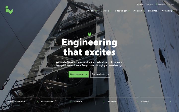 Screenshot of iv.nl