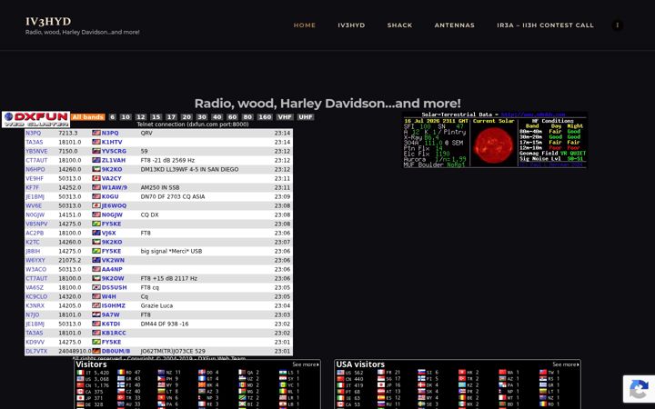 Screenshot of iv3hyd.com