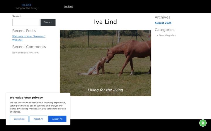 Screenshot of ivalind.com