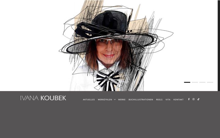 Screenshot of ivana-koubek.de