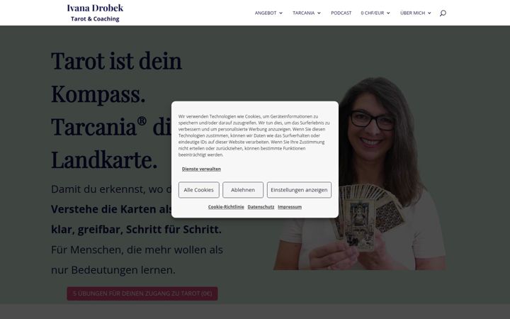 Screenshot of ivanadrobek.com
