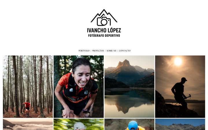 Screenshot of ivancholopez.com