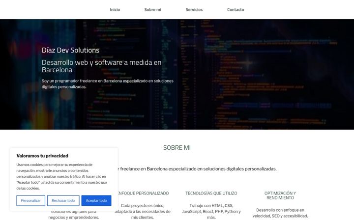 Screenshot of ivandiaz-programador.es