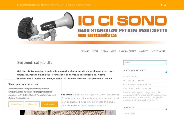Screenshot of ivaniocisono.org