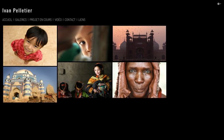 Screenshot of ivanpelletier.com
