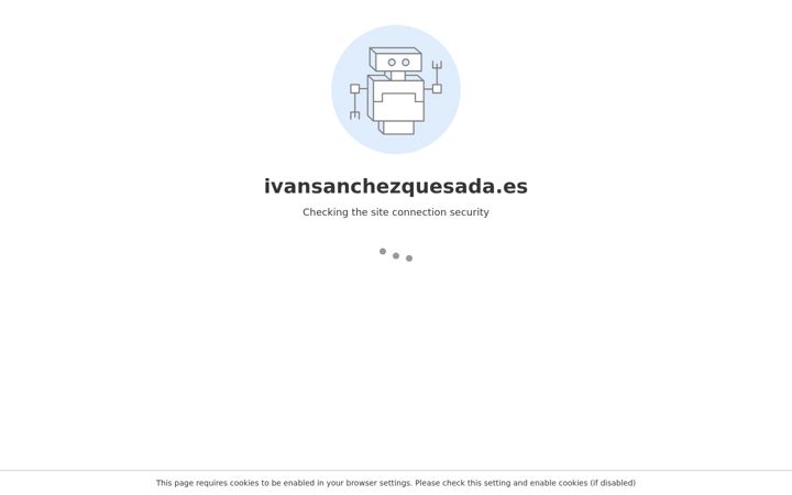 Screenshot of ivansanchezquesada.es