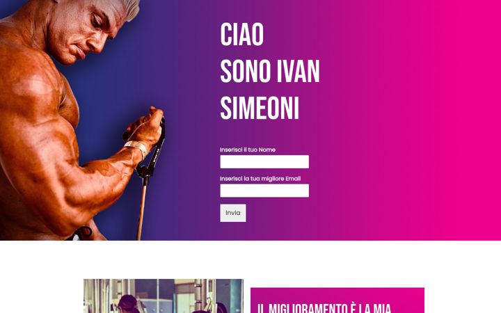 Screenshot of ivansimeoni.it