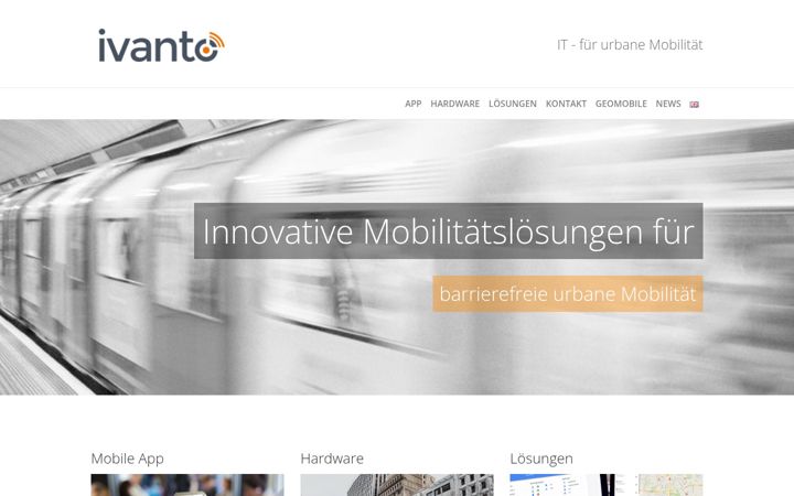Screenshot of ivanto.de