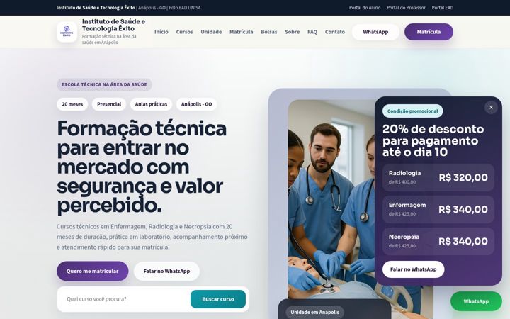 Screenshot of ivapi.com.br