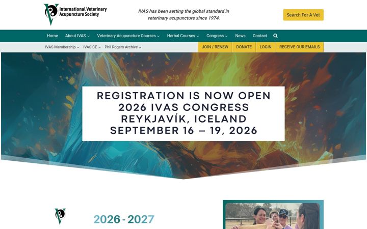 Screenshot of ivas.org