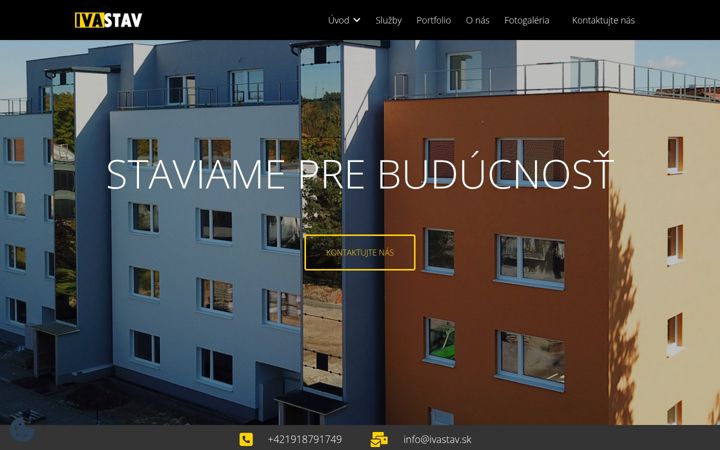Screenshot di ivastav.sk