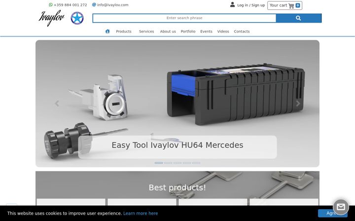 Screenshot of ivaylov.com
