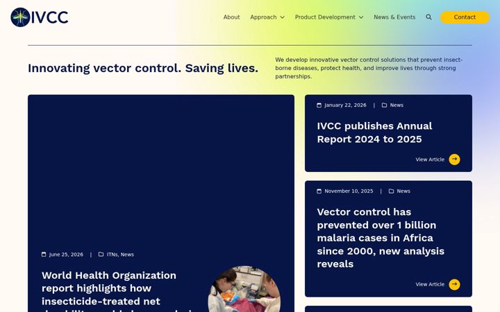 Screenshot of ivcc.com