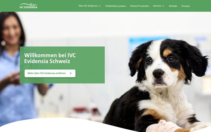 Screenshot of ivcevidensia.ch