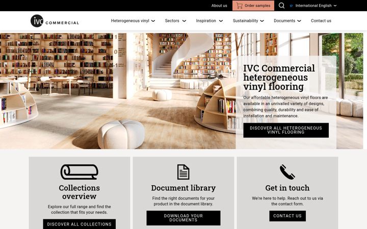 Screenshot of ivcshop.com