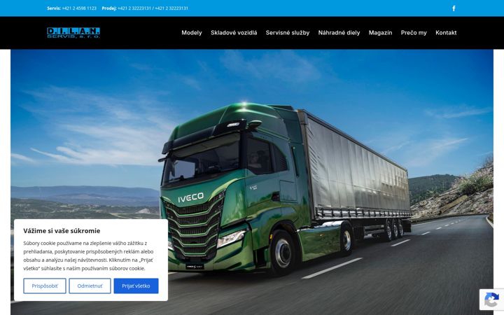 Screenshot of ivecodilan.sk