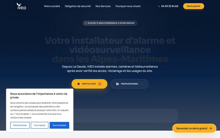 Screenshot of iveo.fr